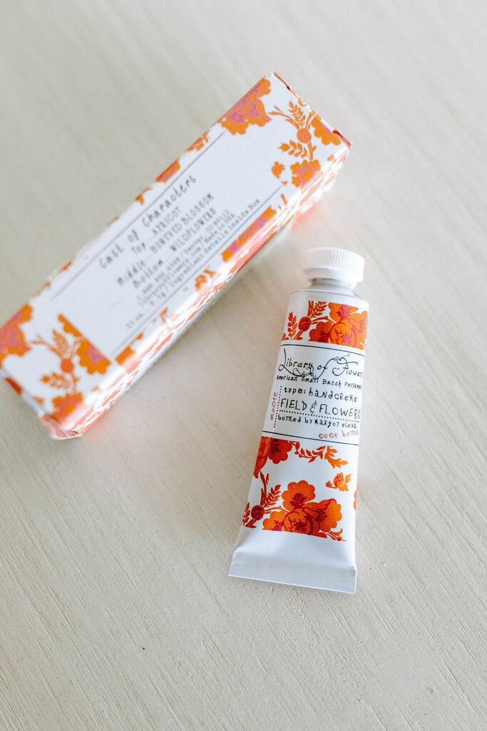field and flowers handcreme