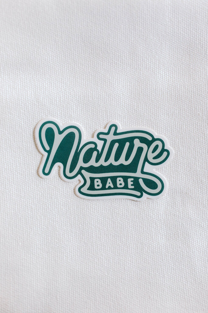 nature babe sticker