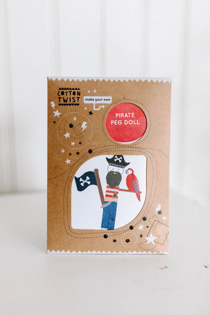 make your own pirate peg doll kit