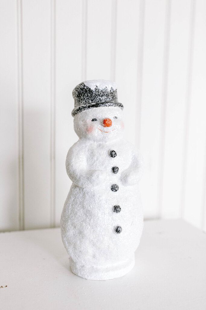 8" red nose snowman