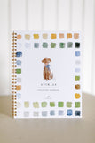 animals watercolor workbook