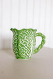 green cabbage pitcher